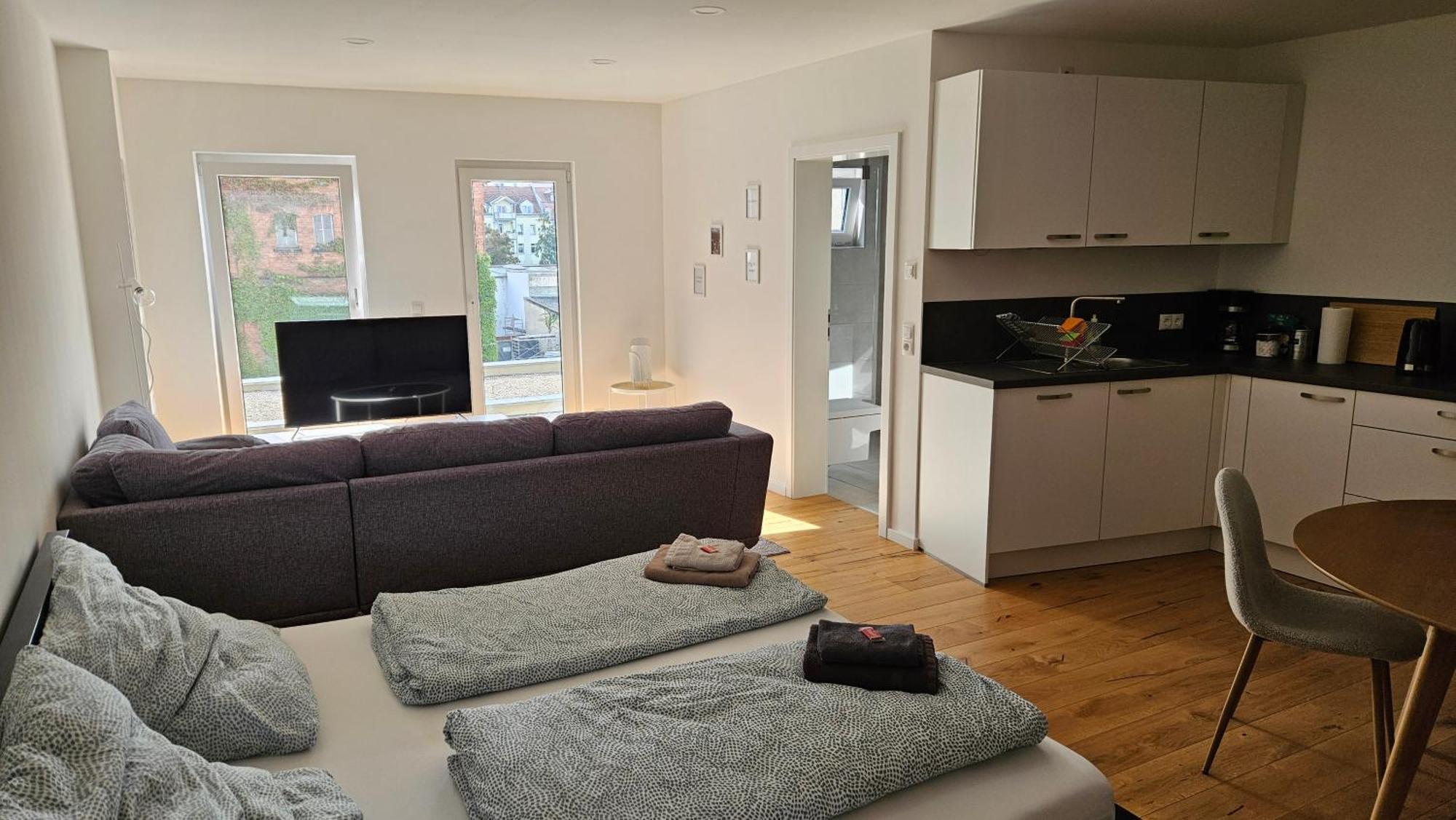 Apartament Ku28 Two - Modern Und Ruhig In Zentraler Lage Bamberg